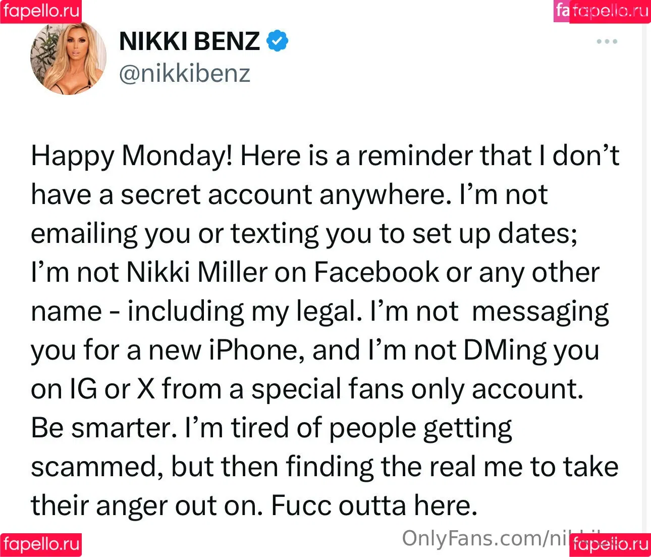 mega / nikkibenz Onlyfans Photo Gallery 