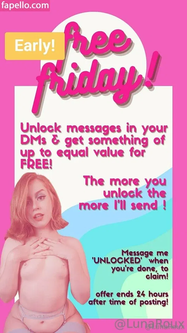 lunaroux / mslunaroux Onlyfans Photo Gallery 