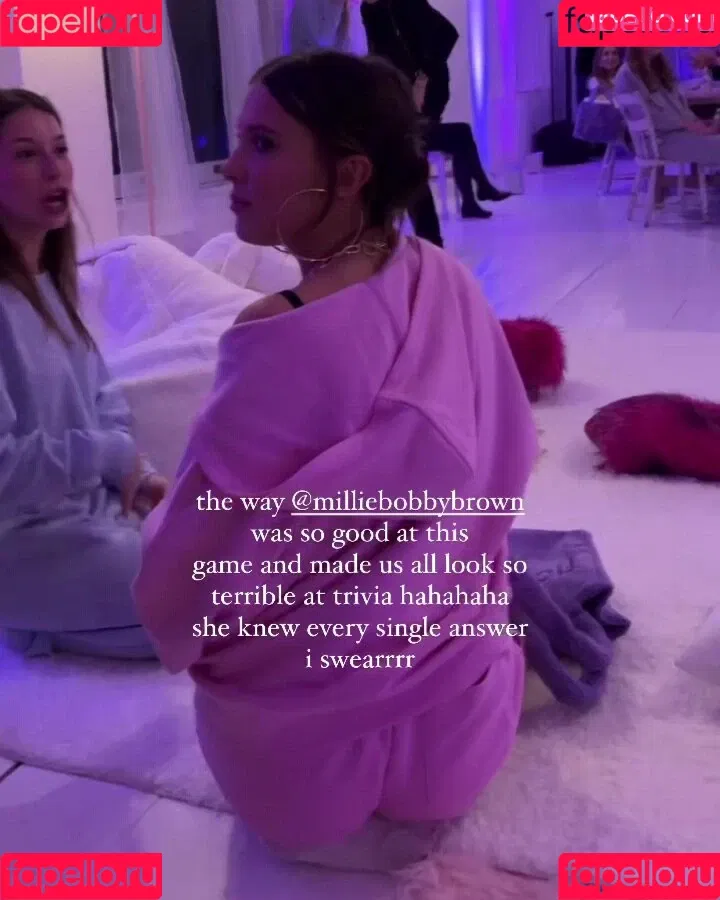 Millie Bobby Brown / milliebobbybrown Onlyfans Photo Gallery 