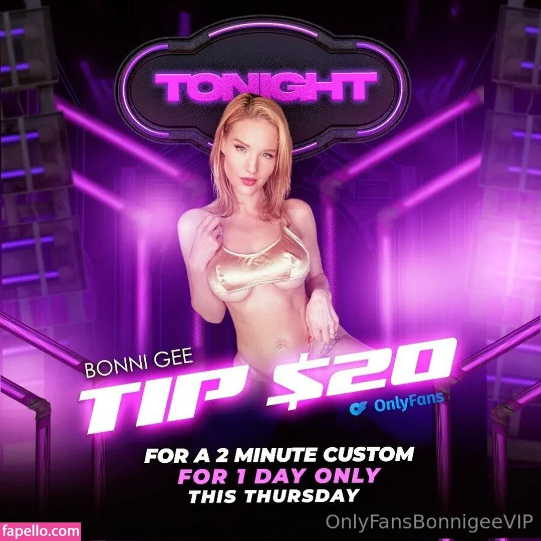bonni_gee / bonnigeevip Onlyfans Photo Gallery 