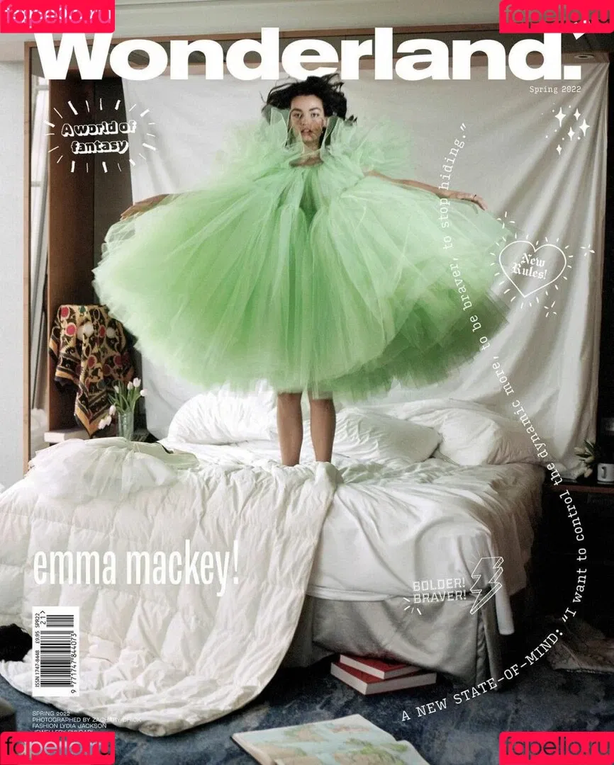 Emma Mackey / Sex Education Flaunt magazine shoot / emmatmackey Onlyfans Photo Gallery 