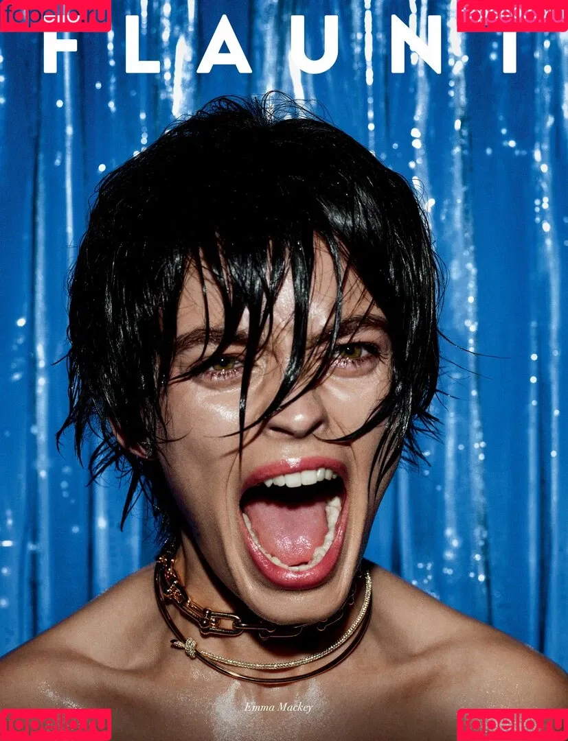 Emma Mackey / Sex Education Flaunt magazine shoot / emmatmackey Onlyfans Photo Gallery 