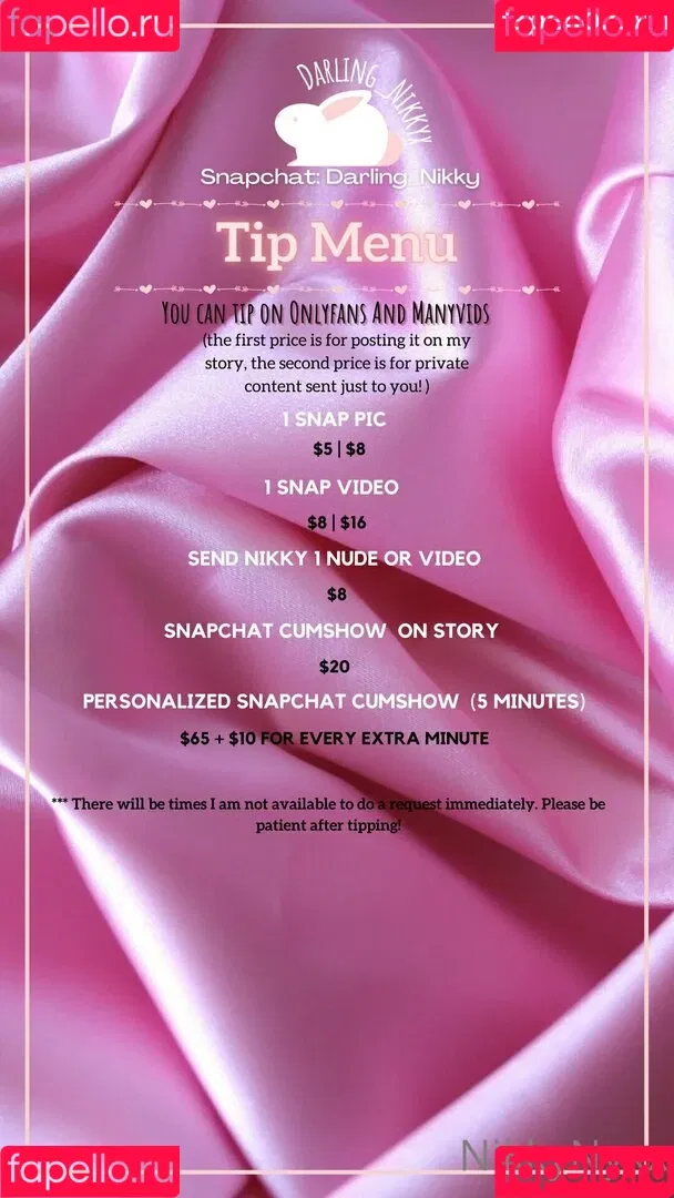 nikkynyx / nikkynyxx Onlyfans Photo Gallery 