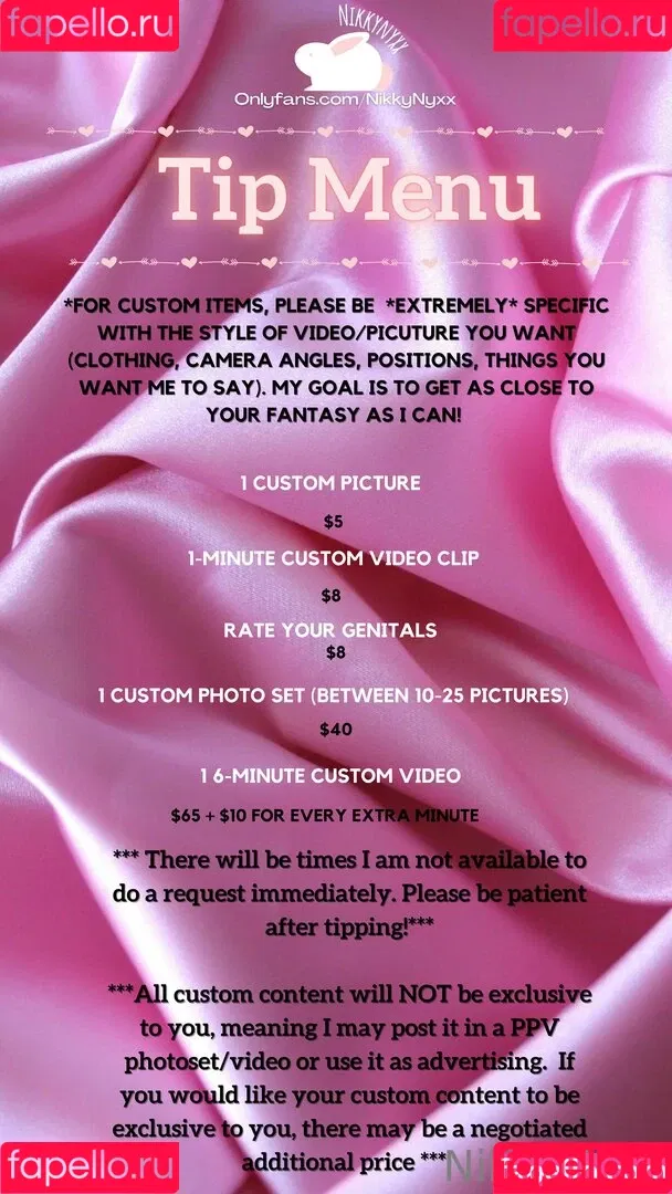 nikkynyx / nikkynyxx Onlyfans Photo Gallery 
