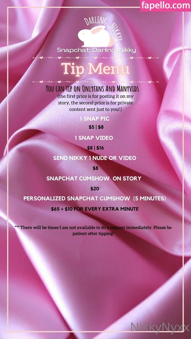 nikkynyx / nikkynyxx Onlyfans Photo Gallery 