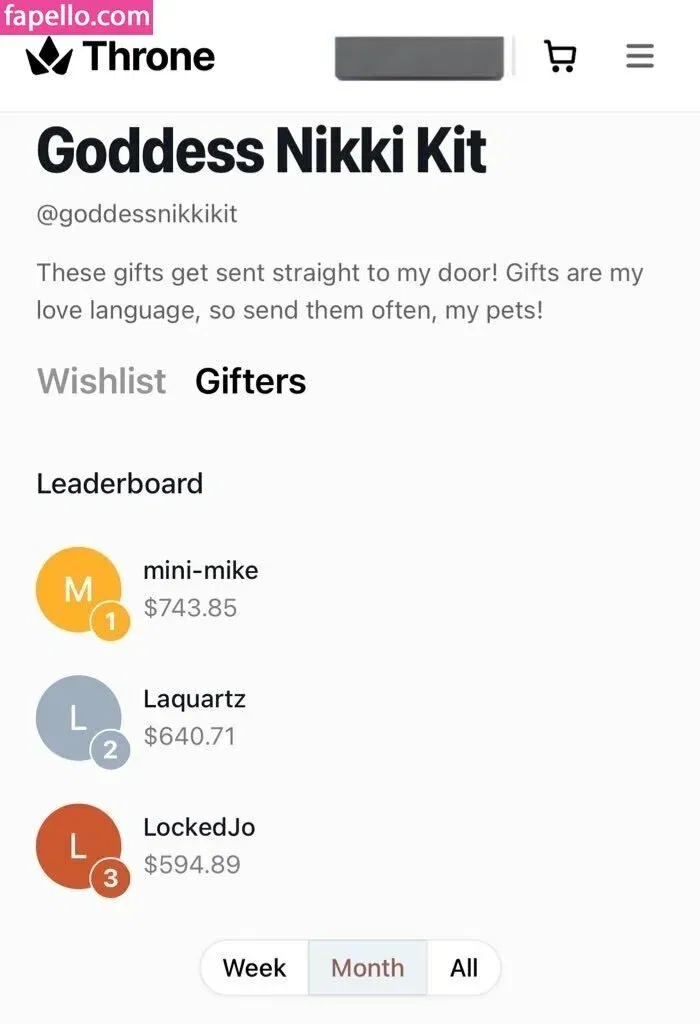 femdomnikkikit / goddessnikkikit Onlyfans Photo Gallery 