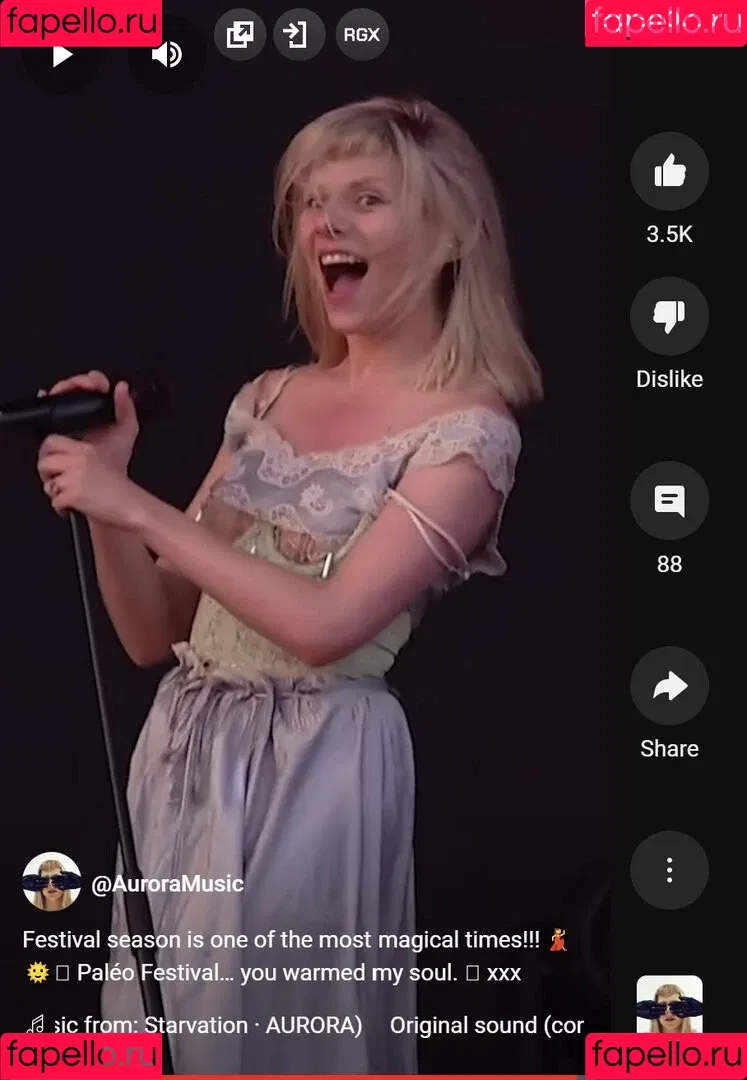 Aurora Aksnes / auroramusic / singer Onlyfans Photo Gallery 
