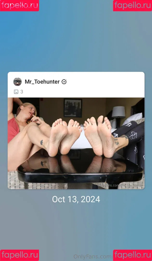 mr_toehunter / selenascheeks Onlyfans Photo Gallery 
