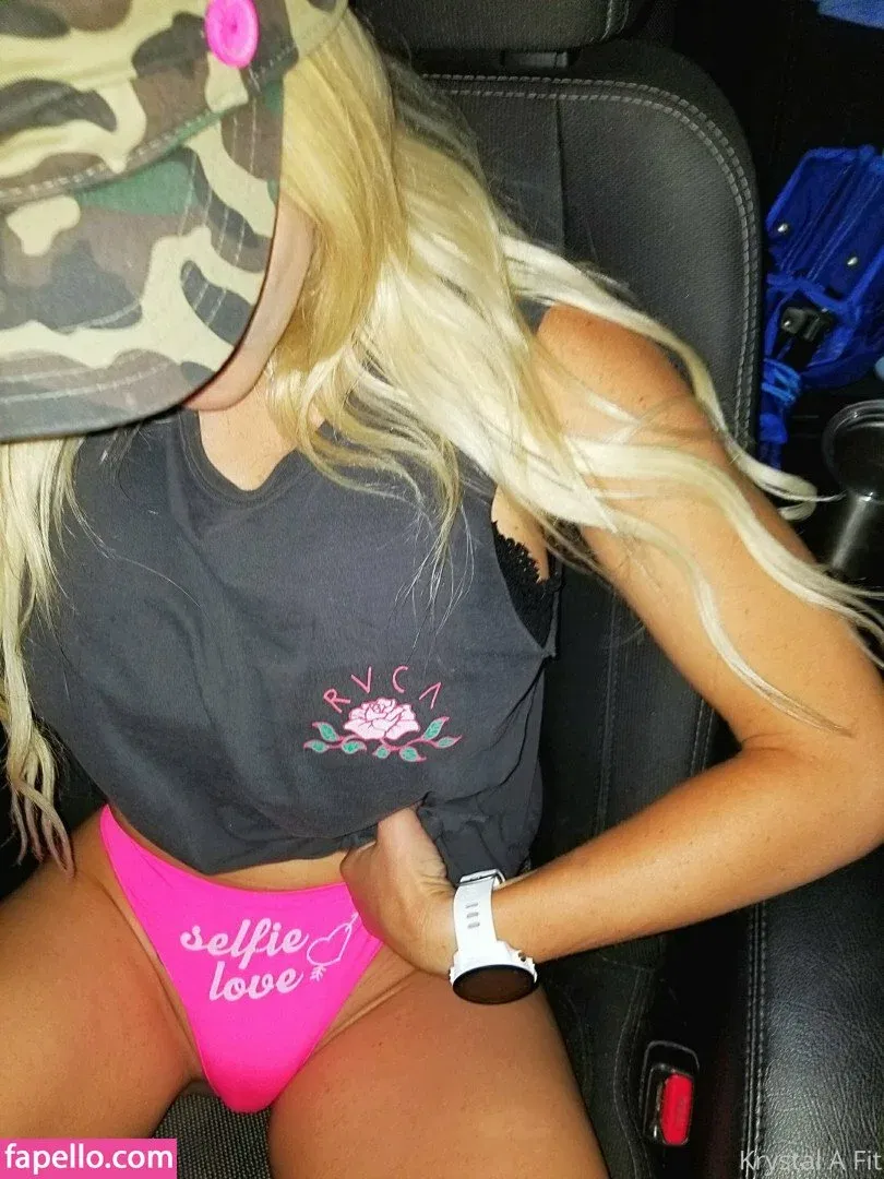 Krystal A Fit / RealKrystalAFit / krystalasfck Onlyfans Photo Gallery 
