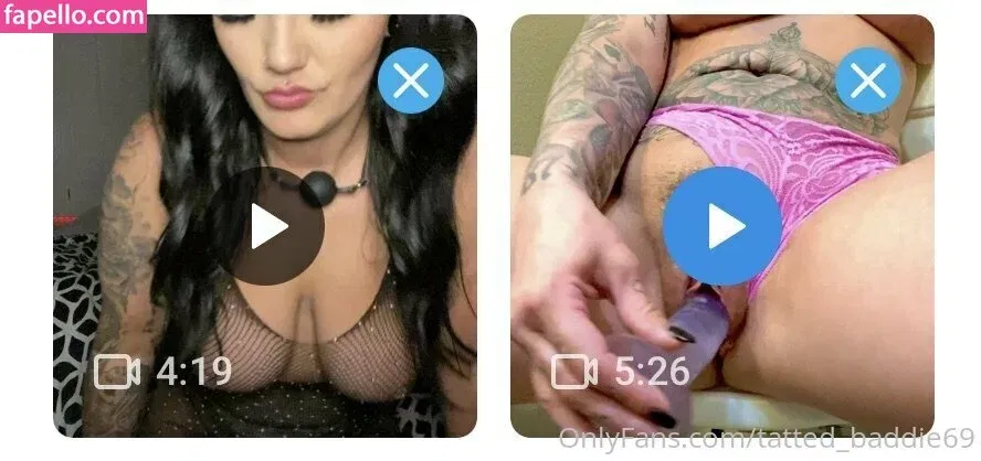 tatted_baddie69 / tattedbaddiewiththefatty Onlyfans Photo Gallery 