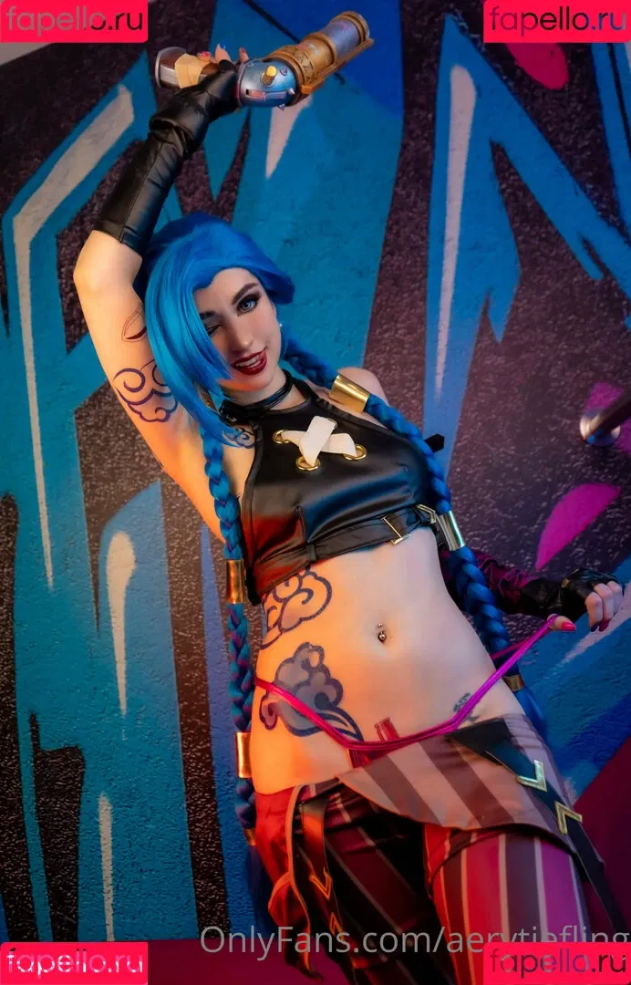 Jinx Cosplay Arcane / LeagueLegends / jinxedyumeria Onlyfans Photo Gallery 