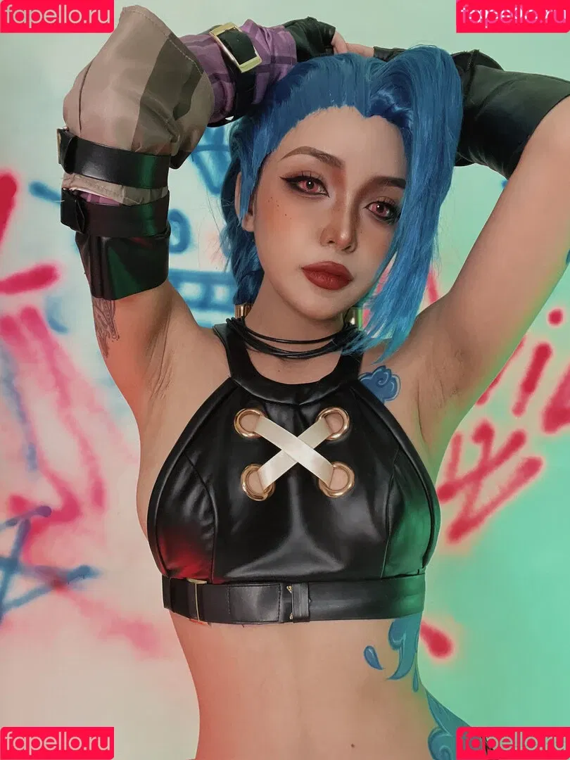 Jinx Cosplay Arcane / LeagueLegends / jinxedyumeria Onlyfans Photo Gallery 