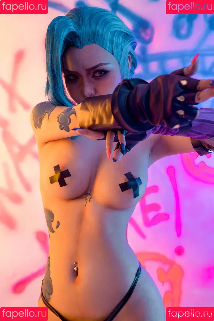 Jinx Cosplay Arcane / LeagueLegends / jinxedyumeria Onlyfans Photo Gallery 