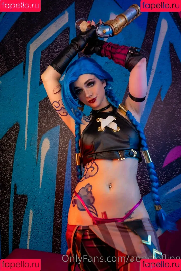 Jinx Cosplay Arcane / LeagueLegends / jinxedyumeria Onlyfans Photo Gallery 