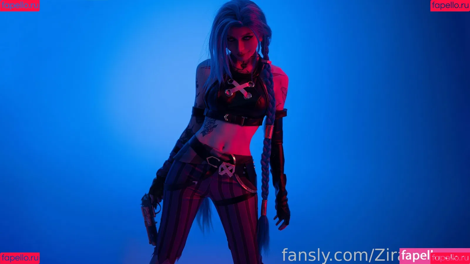 Jinx Cosplay Arcane / LeagueLegends / jinxedyumeria Onlyfans Photo Gallery 