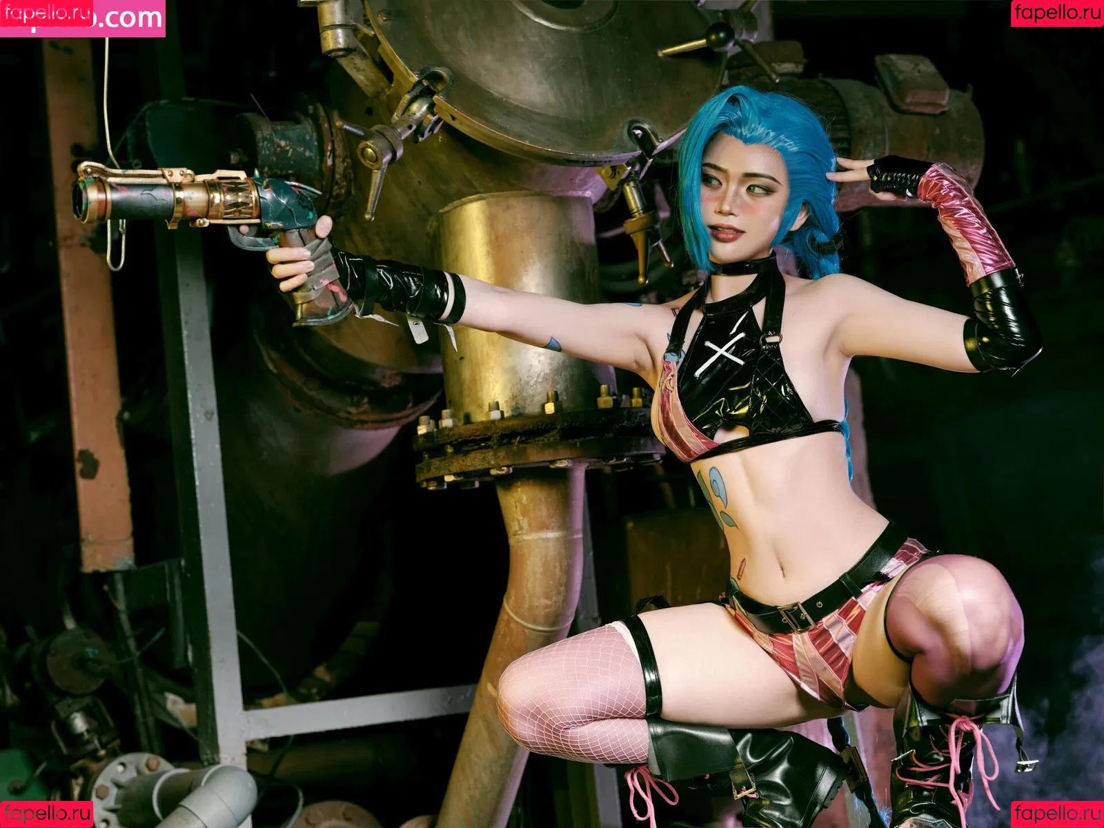 Jinx Cosplay Arcane / LeagueLegends / jinxedyumeria Onlyfans Photo Gallery 