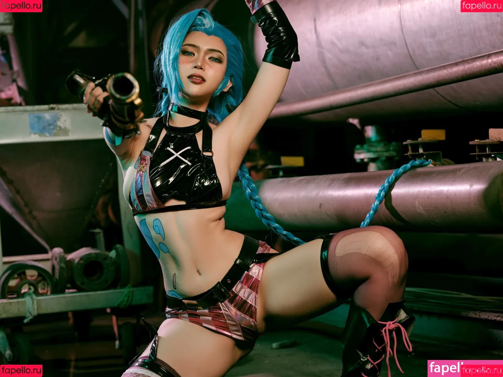 Jinx Cosplay Arcane / LeagueLegends / jinxedyumeria Onlyfans Photo Gallery 