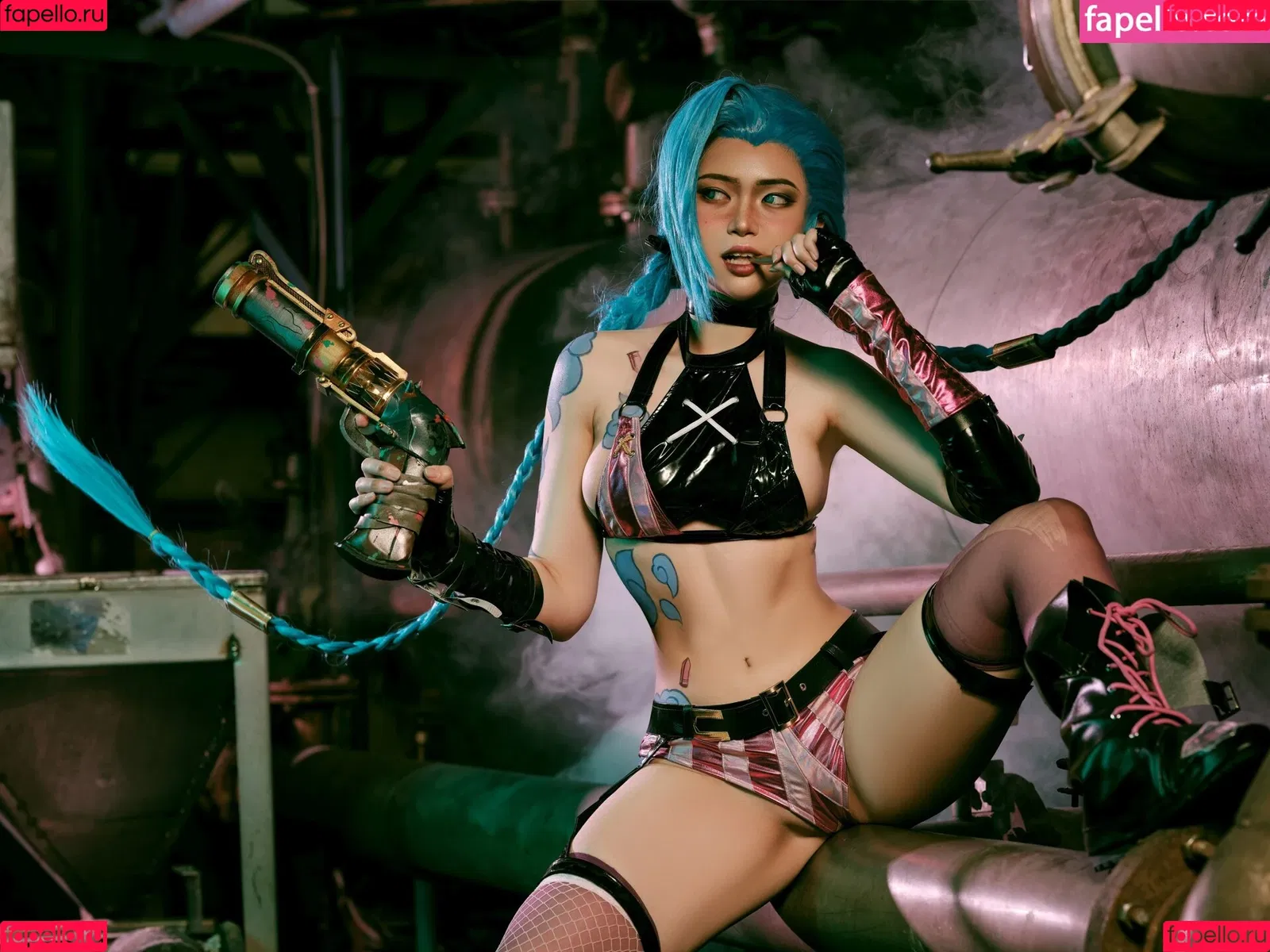Jinx Cosplay Arcane / LeagueLegends / jinxedyumeria Onlyfans Photo Gallery 