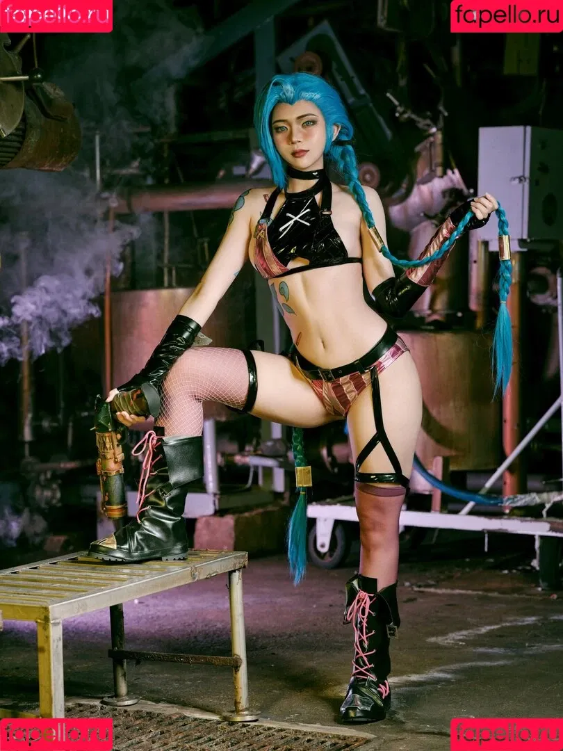 Jinx Cosplay Arcane / LeagueLegends / jinxedyumeria Onlyfans Photo Gallery 