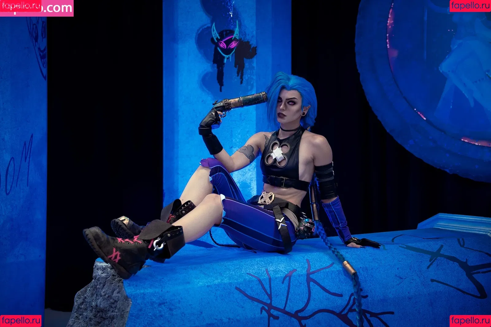 Jinx Cosplay Arcane / LeagueLegends / jinxedyumeria Onlyfans Photo Gallery 