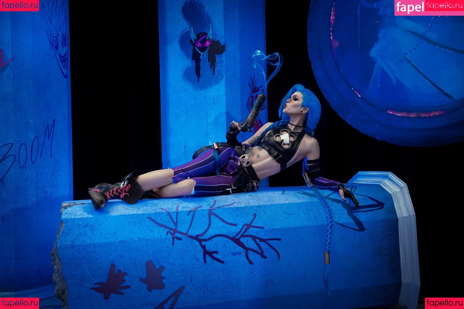 Jinx Cosplay Arcane / LeagueLegends / jinxedyumeria Onlyfans Photo Gallery 