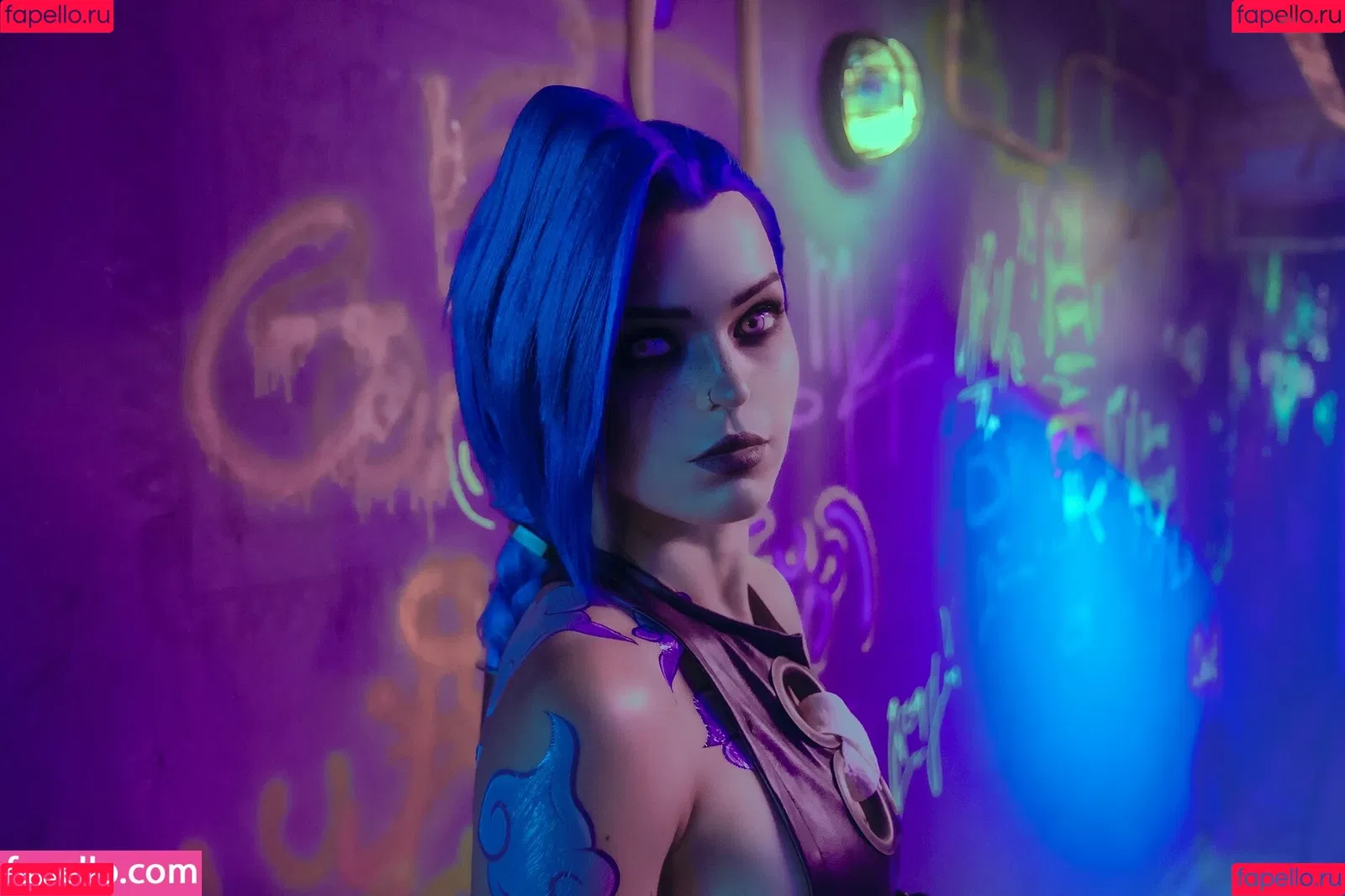 Jinx Cosplay Arcane / LeagueLegends / jinxedyumeria Onlyfans Photo Gallery 