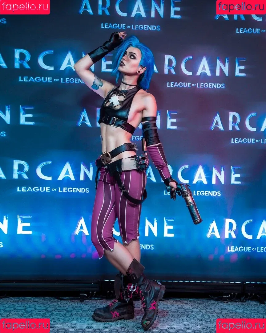 Jinx Cosplay Arcane / LeagueLegends / jinxedyumeria Onlyfans Photo Gallery 