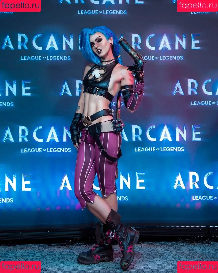 Jinx Cosplay Arcane / LeagueLegends / jinxedyumeria Onlyfans Photo Gallery 