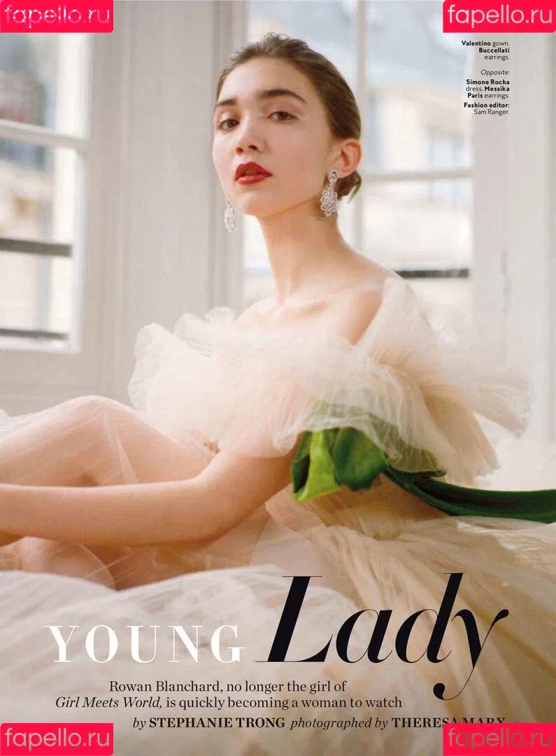 Rowan Blanchard / Simp Chat / rowanblanchard Onlyfans Photo Gallery 