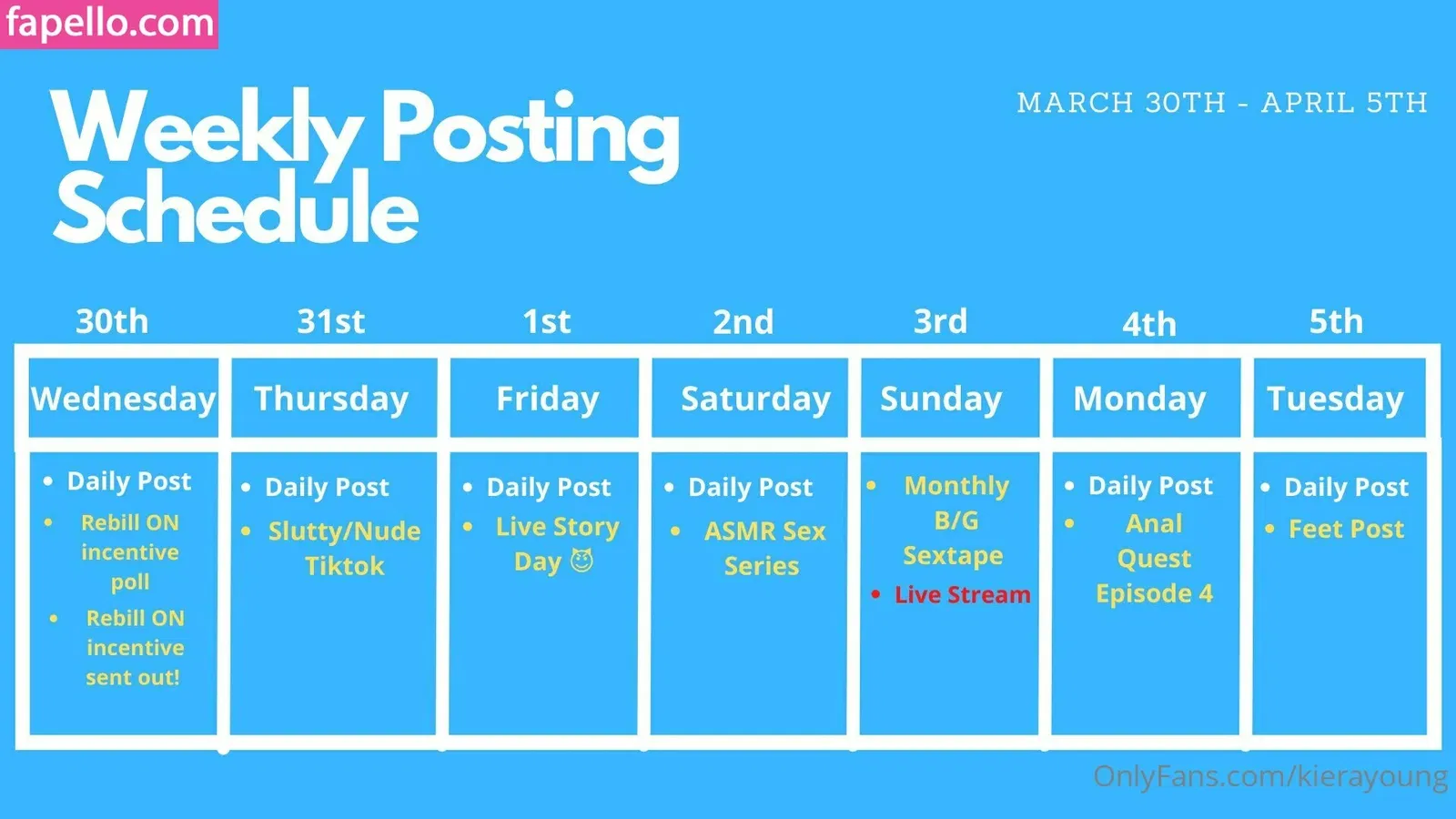 Kiera Young / Milawoods / kierayoung / kierayoung_ Onlyfans Photo Gallery 