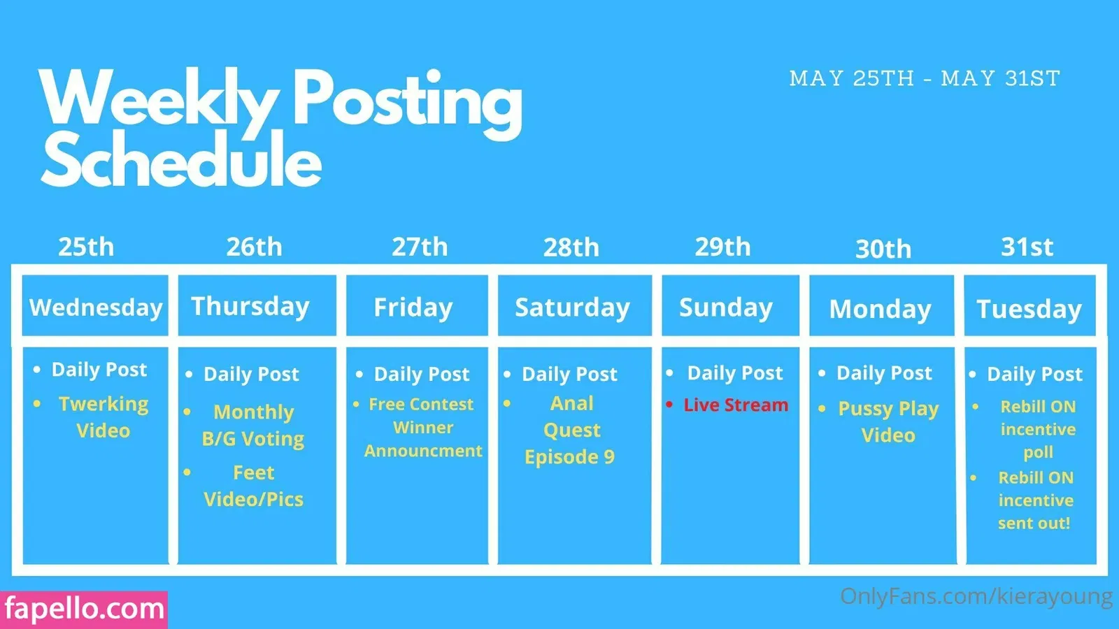 Kiera Young / Milawoods / kierayoung / kierayoung_ Onlyfans Photo Gallery 