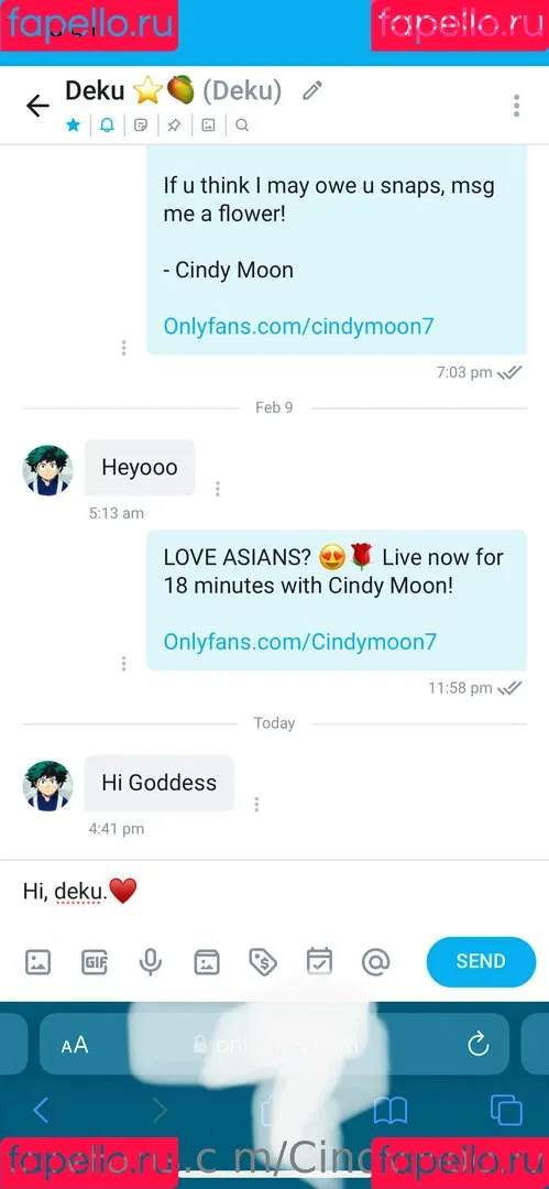 cindymoon007 / cindymoon7 Onlyfans Photo Gallery 