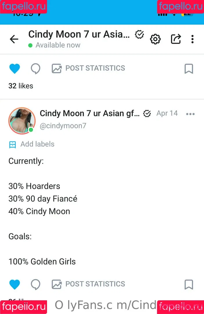 cindymoon007 / cindymoon7 Onlyfans Photo Gallery 