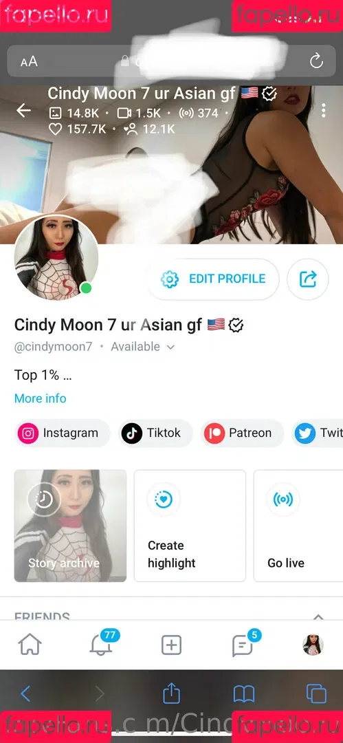 cindymoon007 / cindymoon7 Onlyfans Photo Gallery 