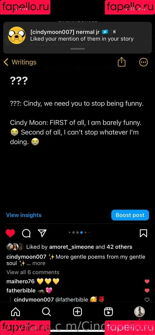 cindymoon007 / cindymoon7 Onlyfans Photo Gallery 