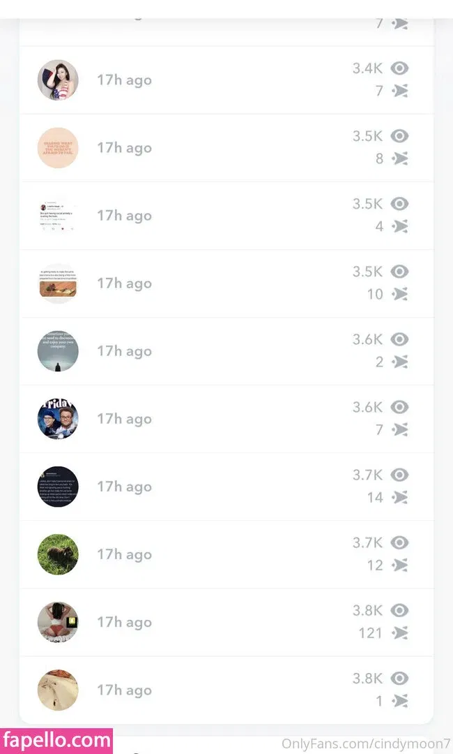 cindymoon007 / cindymoon7 Onlyfans Photo Gallery 