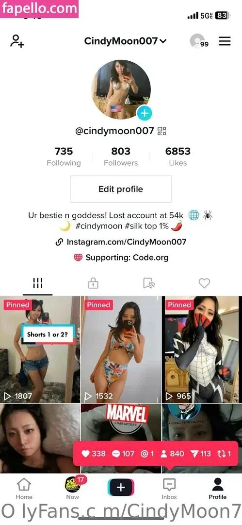 cindymoon007 / cindymoon7 Onlyfans Photo Gallery 