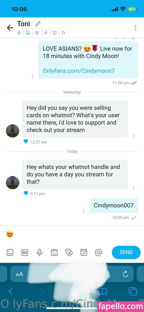 cindymoon007 / cindymoon7 Onlyfans Photo Gallery 