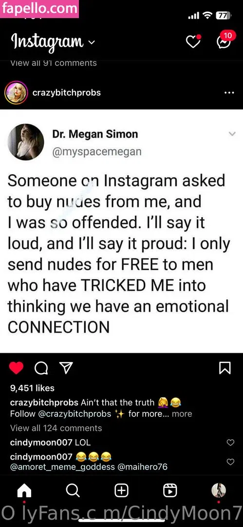 cindymoon007 / cindymoon7 Onlyfans Photo Gallery 