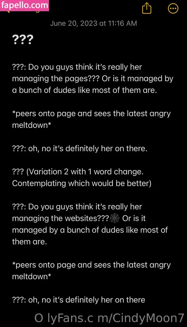 cindymoon007 / cindymoon7 Onlyfans Photo Gallery 