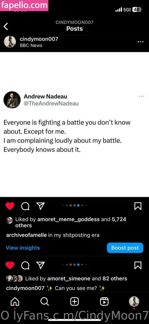 cindymoon007 / cindymoon7 Onlyfans Photo Gallery 