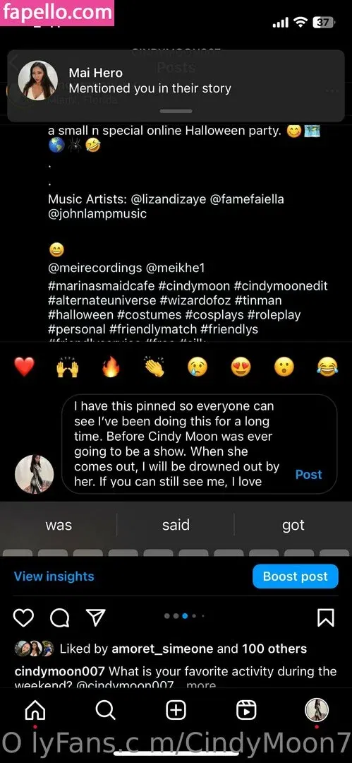 cindymoon007 / cindymoon7 Onlyfans Photo Gallery 