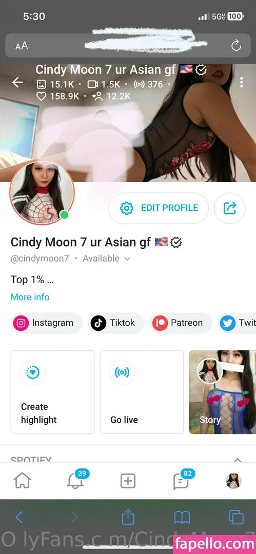 cindymoon007 / cindymoon7 Onlyfans Photo Gallery 