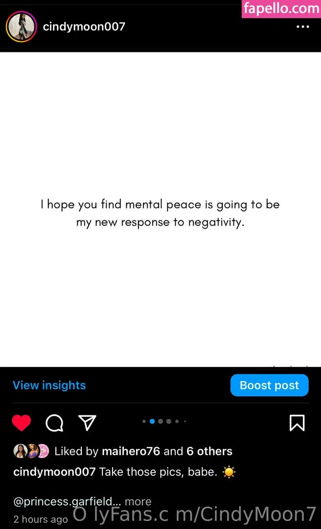 cindymoon007 / cindymoon7 Onlyfans Photo Gallery 