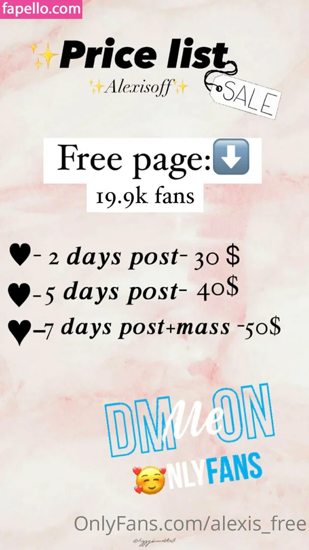 alexis_free / alexis_freesti Onlyfans Photo Gallery 