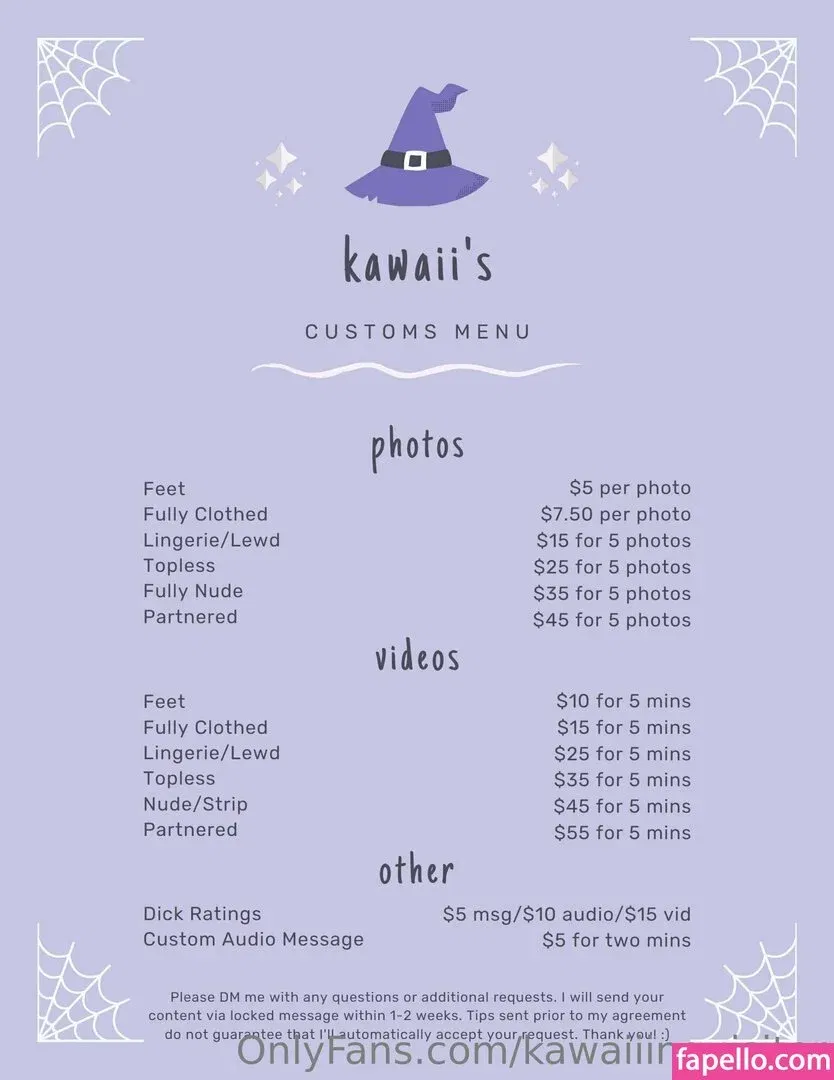 https: / kawaiiinquisitor / sp0okyspice Onlyfans Photo Gallery 