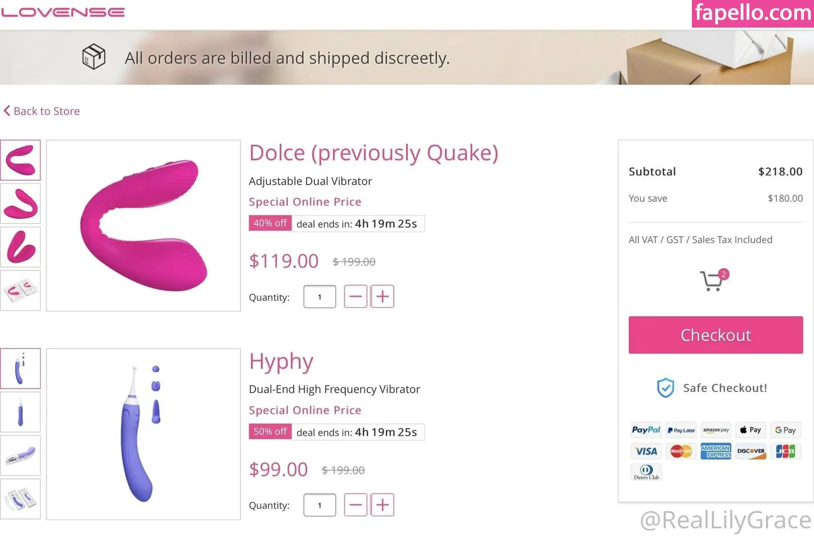 liilygracee / reallilygrace Onlyfans Photo Gallery 