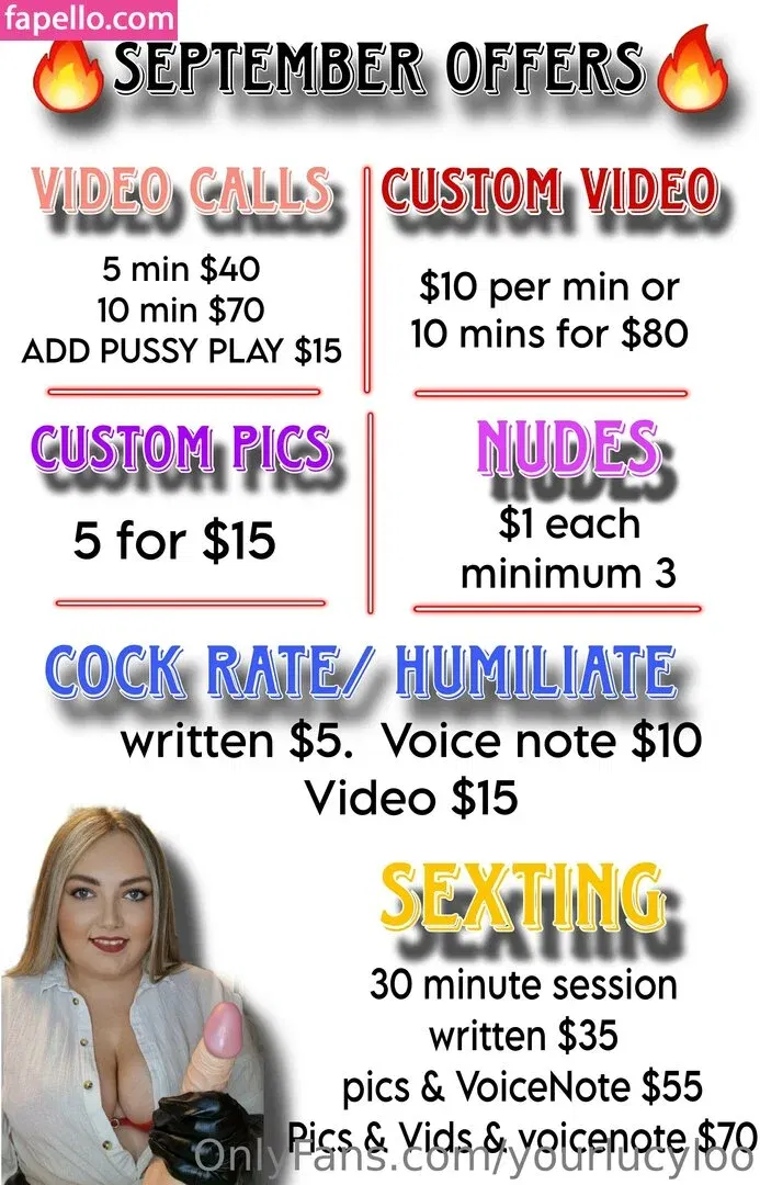 yourlucyloo / yourlucyloo2 Onlyfans Photo Gallery 