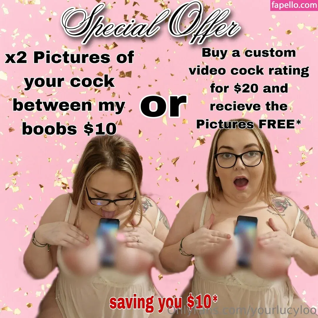 yourlucyloo / yourlucyloo2 Onlyfans Photo Gallery 