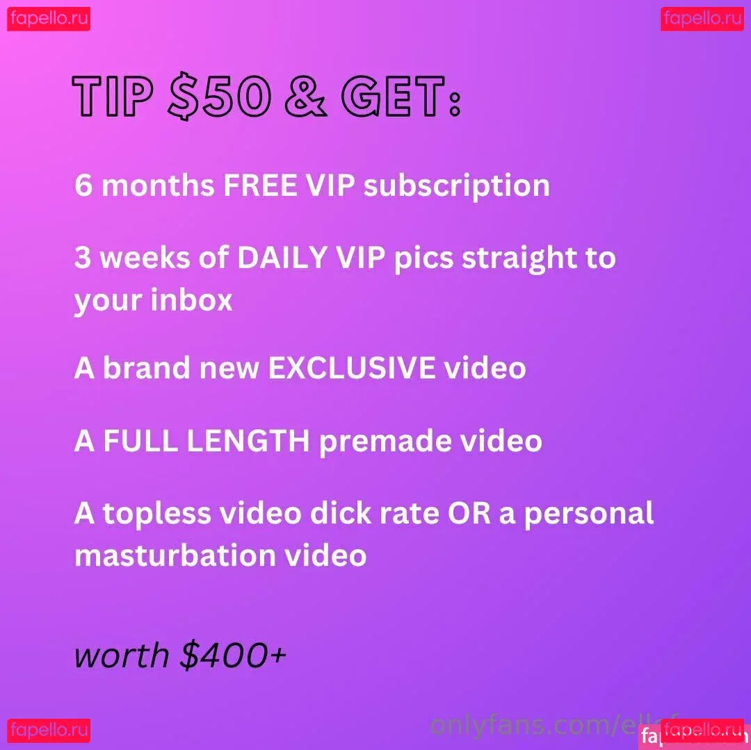 ellee.fox / ellefoxfree Onlyfans Photo Gallery 